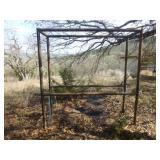 Welded Steel Horse Vet / Grooming Frame Enclosure