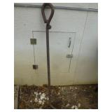 Large Antique Wrought Iron Hay Hook / Farm Hook