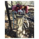 McGregor Golf Club Set in Vintage Bag