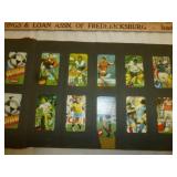 'The Three Caftles' Cigarette Card Album & Cards