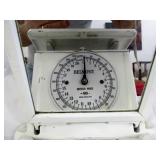 Belmont Antique Cast Iron Reverse Mirror Scale