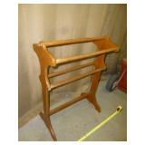 Vintage Wood Quilt Rack