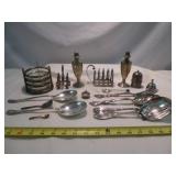 Vintage to Antique Silver Plate Table Service
