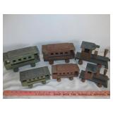 2pc Wooden Train Sets