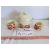 Campbell's Soup Ceramic Tureen & Mug Set