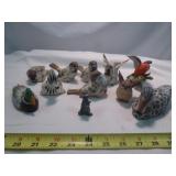 Vintage Porcelain & Ceramic Bird Figurines