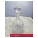 Cut Lead Crystal Liquor Decanter - Sherry Bottle