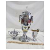 Vintage Landers Frary & Clark Percolator Set