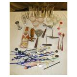 Mid Century Bar Glasses & Bar Ware