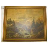 Robert Wood Vintage Textured Canvas Print