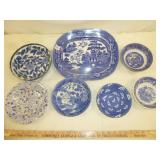 Vintage Blue Willow & Arita Porcelain Ware