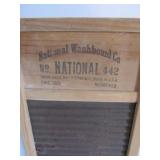 National Washboard Co No.42 Vintage Wood Washboard