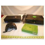 Microsoft XBox & Sony PS2 Game Systems w/ Games