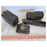 3pc Vintage Cameras - Parts / Display