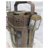 Vintage Asian Street Food Brass Vendor's Cart