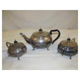 Vintage Yeomans Silver Plate English Tea Service