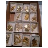 15pc Custom Made Leaf & Shell Jewelry Sets