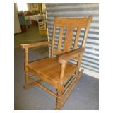 Vintage Oak Rocking Chair