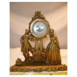 Narco G Ruggeri West Germany Metal Mantel Clock