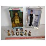 Dolls - Audrey Hepburn, Pocahontas, Miniatures