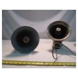 2pc Electric Siren Speakers - Federal & Motorola