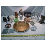 Little Things Box Lot - Collectibles, Decor, Glass