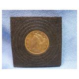 1898-S US Liberty Half Eagle $5 Gold Coin