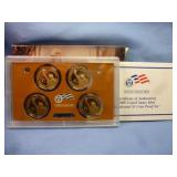 2008 US Presidential $1 Mint Proof Coin Set