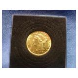 1900-S US Liberty Half Eagle $5 Gold Coin