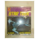 Vintage AMT Star Trek Klingon Battle Cruiser Model