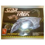 Star Trek 3pc Adversary Model Kit - NOS