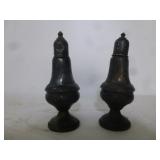 Vintage Columbia Sterling Silver Weighted S&P Set