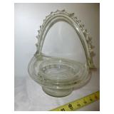 Imperial Glass Candlewick Art Glass Basket