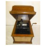 Antique Edison Amberola Cylinder Phonograph