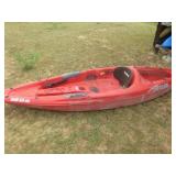 Sun Dolphin Bali 10 SS Sit On Top Kayak - Red