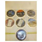 7pc Star Wars Space Vehicle Collection Plates