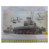 AMX 30 DCA Vintage Heller Model Kit - NOS Sealed
