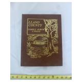 Llano County Family Album History HC Texas Book