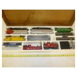 Lionel Double Diesel Santa Fe Train Set Vintage