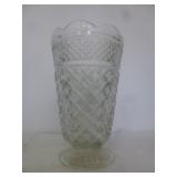 Vintage Anchor Hocking Wexford Pedestal Vase