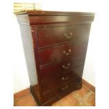 5 Drawer Upright Dresser Chest