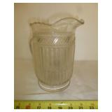 STRIGIL by Tarentum Glass Antique Milk Pitcher
