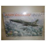 F-105G Military Airplane Scale Model Kit - Sealed