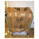 Pendleton Mills White Buffalo Woman Wool Blanket