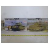 2pc M6 Heavy Tank 1:35 Scale Model Kits