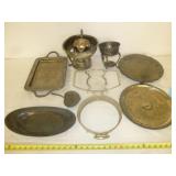 Vintage Silver Plate Service & Serving Trays