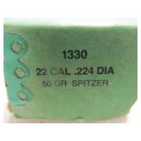 Sierra 22 Cal 50gr SP BT Reloading Bullets 100ct