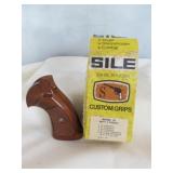 Sile N.Y. Custom Wood Target Grips - S&W K Frame