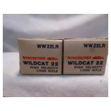 Winchester Wildcat 22LR Ammunition 2 Boxes 100rds