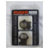 Ruger 1" High Matte Black Scope Rings - NEW